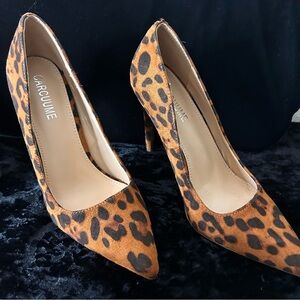 Ruum Leopard Print Women's Heels